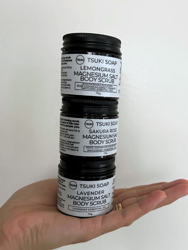 Sakura Rose - Magnesium Salt Body Scrub