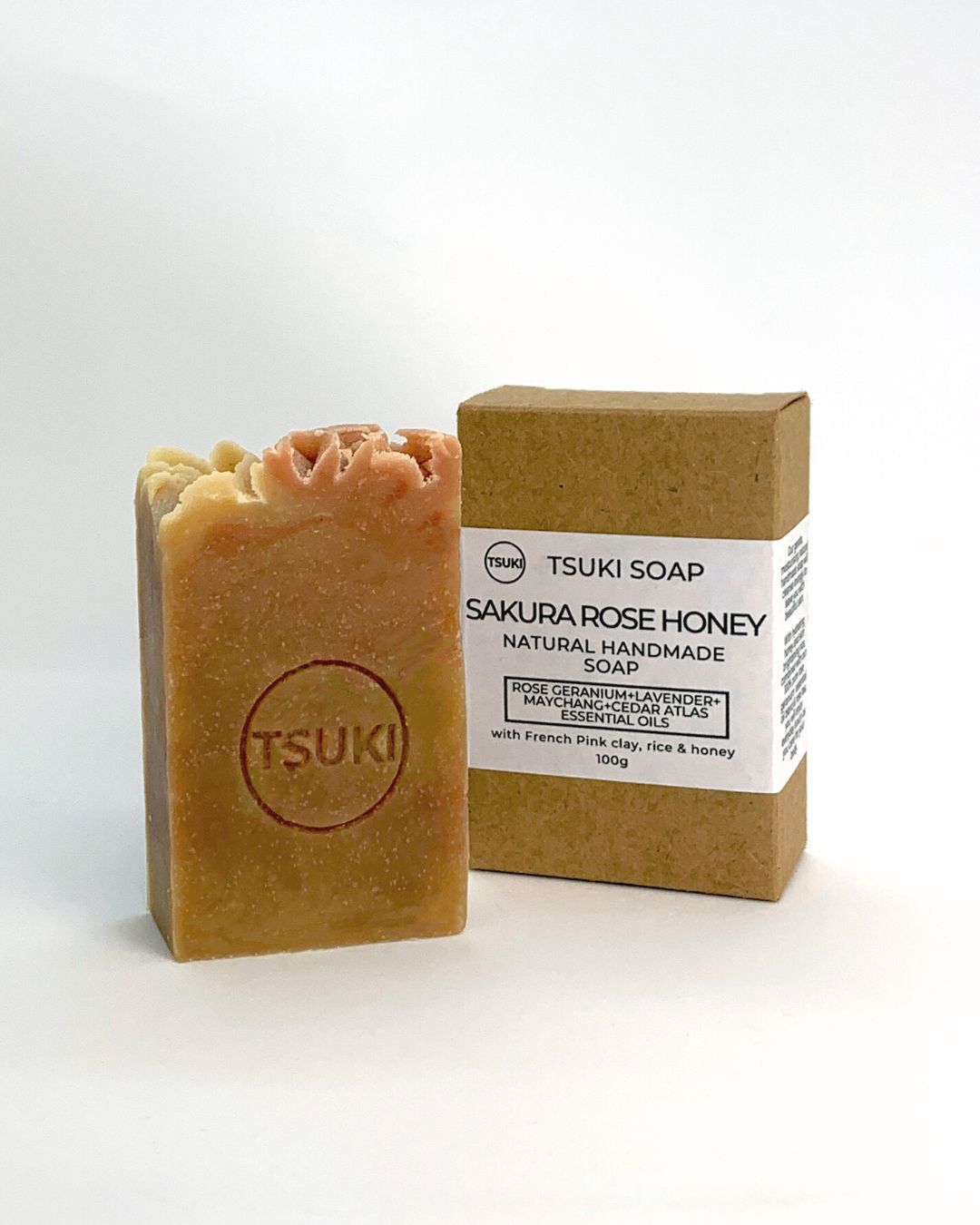 Sakura Rose Honey - Shea Butter Natural Handmade Soap