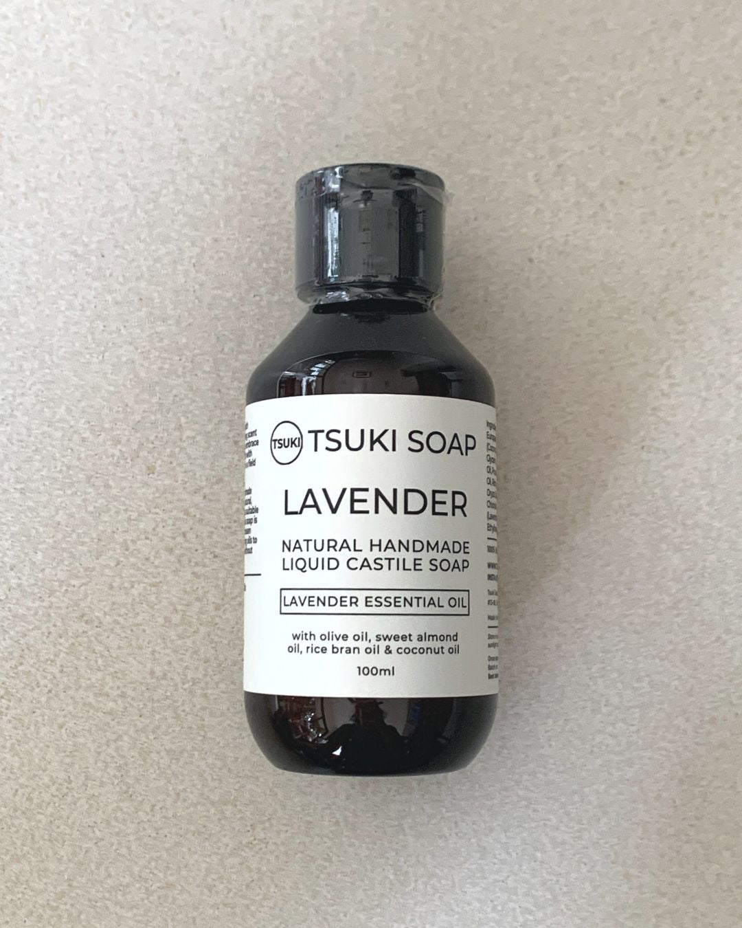 Lavender Liquid Castile Soap - 100ml Travel Size