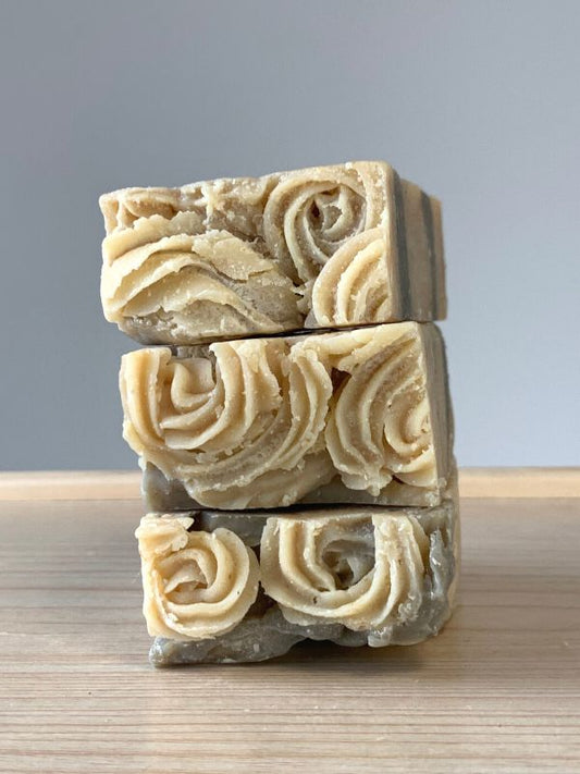 Peppermint Oat - Shea Butter Natural Handmade Soap