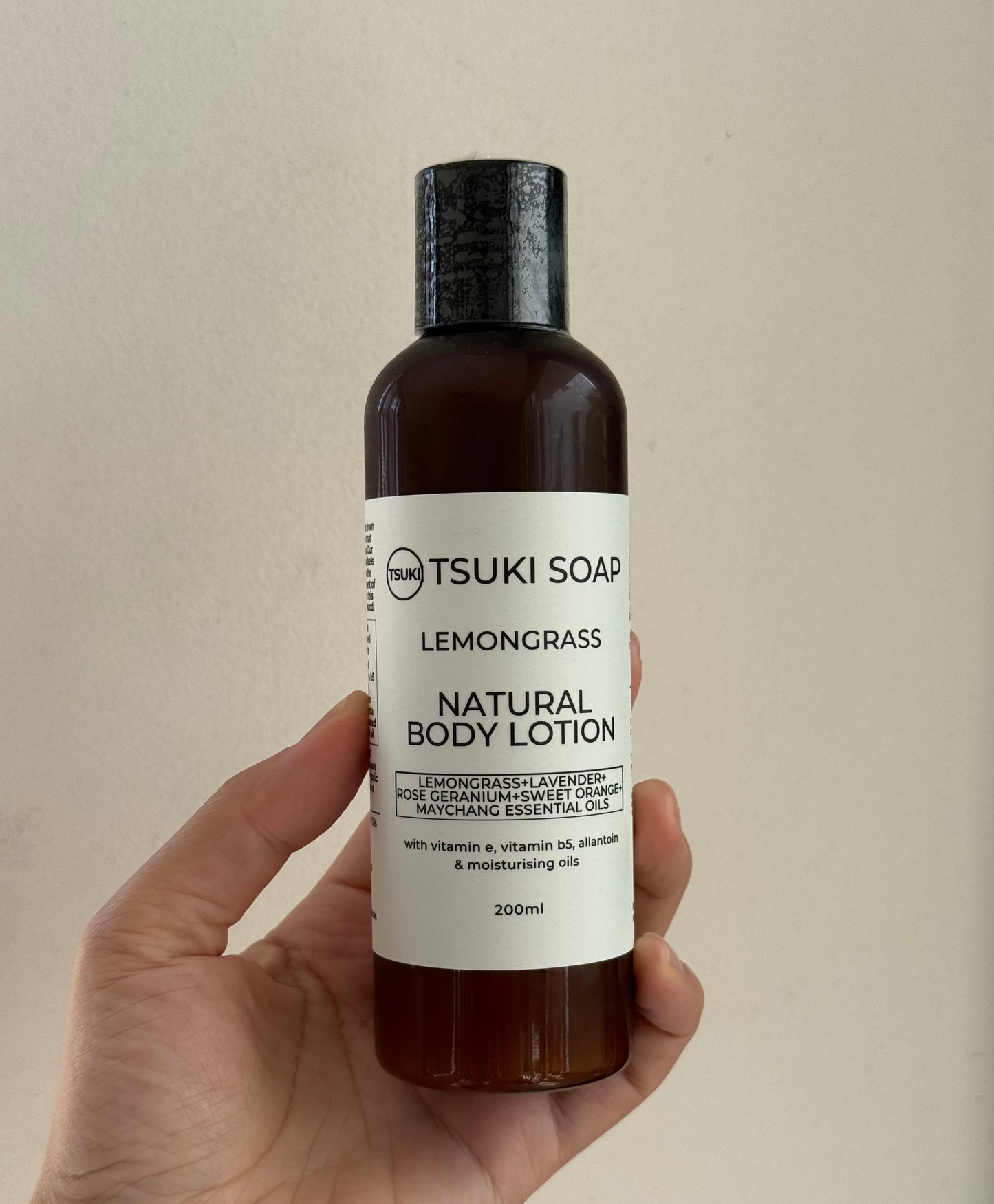 Lemongrass Natural Body Lotion