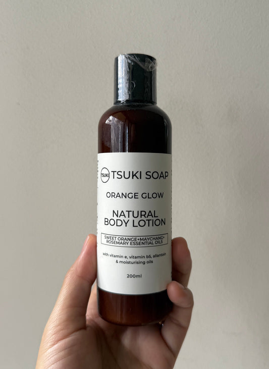 Orange Glow Natural Body Lotion