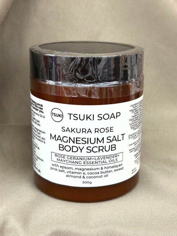 Sakura Rose - Magnesium Salt Body Scrub