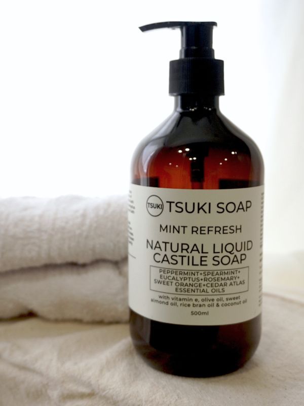 Mint Refresh - Handmade Natural Liquid Castile Soap