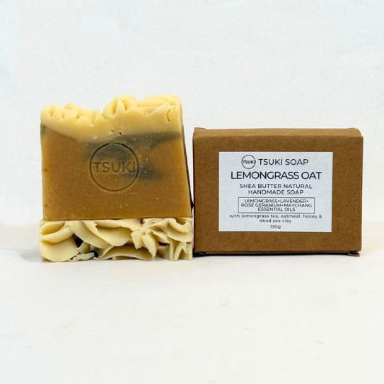 Lemongrass Oat - Shea Butter Natural Handmade Soap