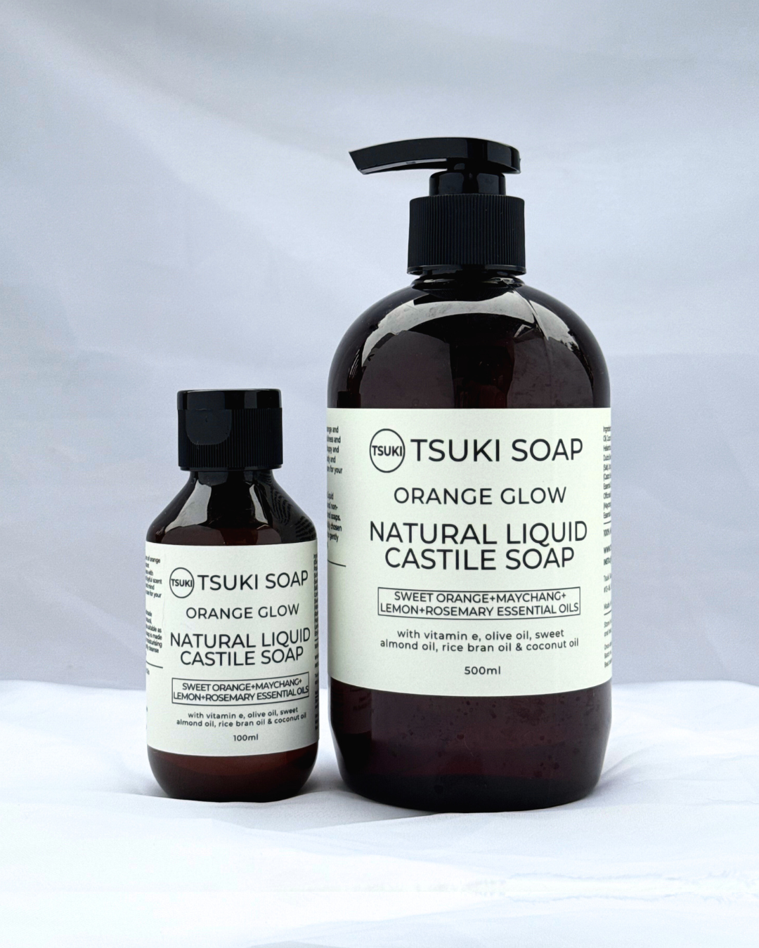 Orange Glow - Handmade Natural Liquid Castile Soap