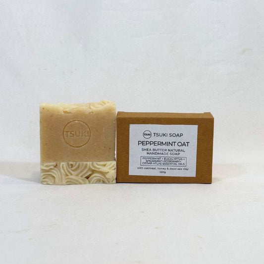 Peppermint Oat - Shea Butter Natural Handmade Soap