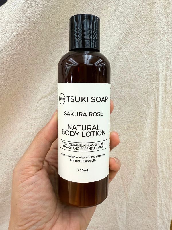 Sakura Rose Natural Body Lotion